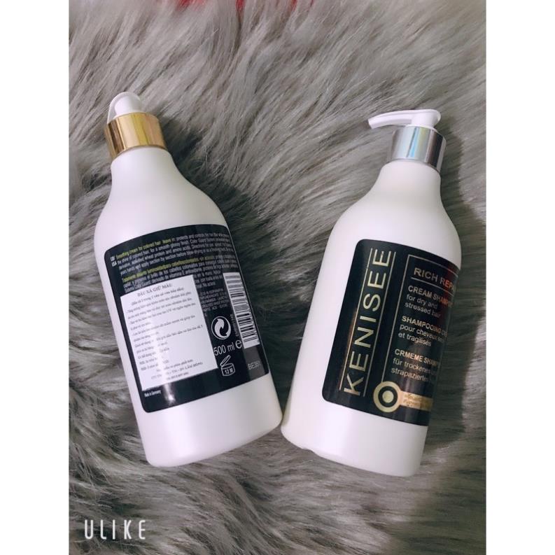 Cặp gội xả kenisee 500ml nhập khẩu của đức hàng chính hãng