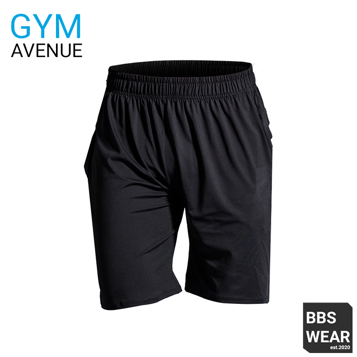 Quần Short Thể Thao Nam BBS WEAR co giãn - Sọt đùi kết hợp tập GYM - chơi thể thao ngày hè - PRO COMBAT ( Đen - S01 )