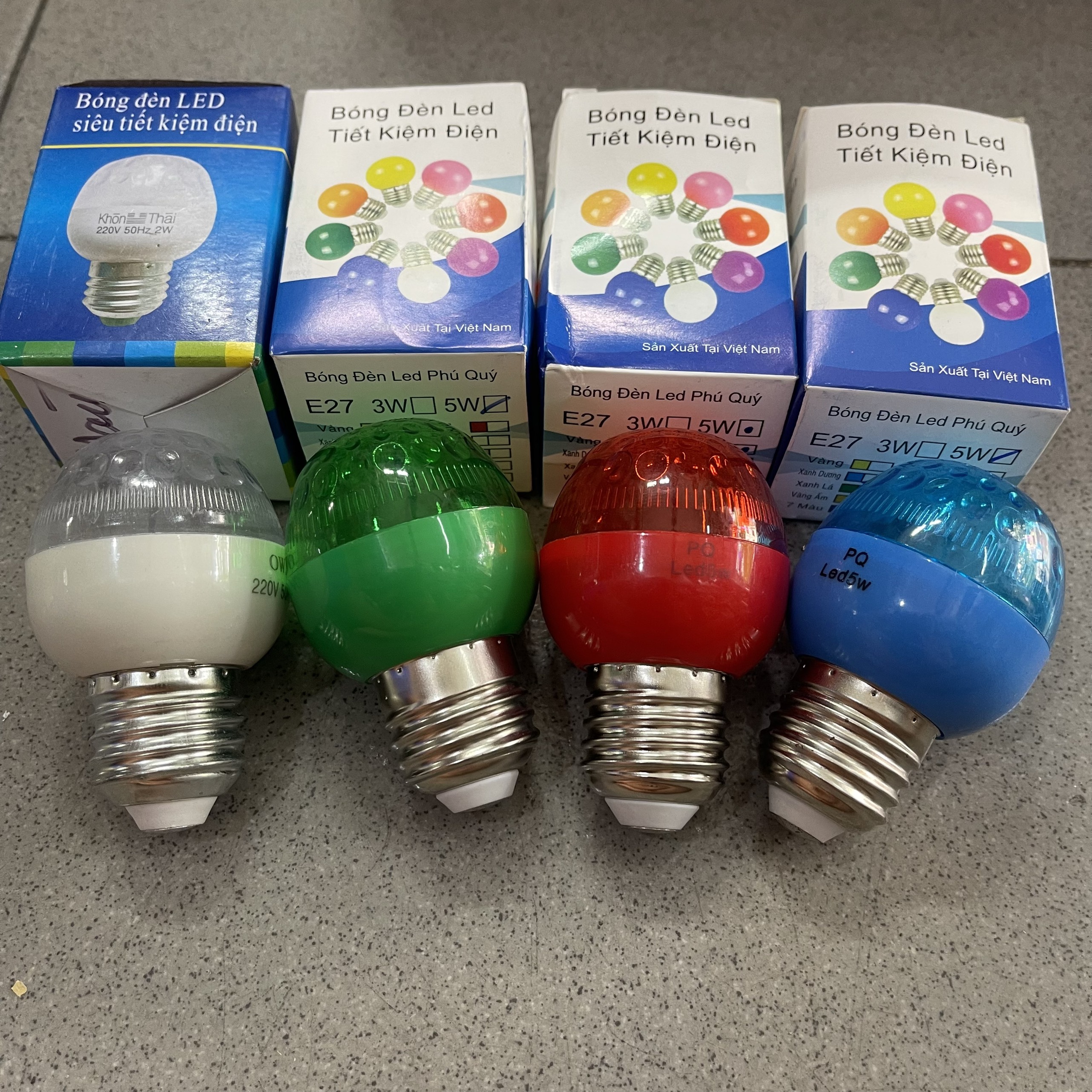 Bóng đèn Led để bàn thờ siêu sáng trái chanh - đuôi E27