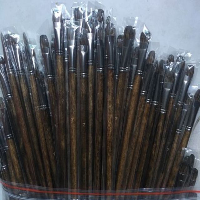 Cọ lông chồn lẻ từ số 1 đến số 12