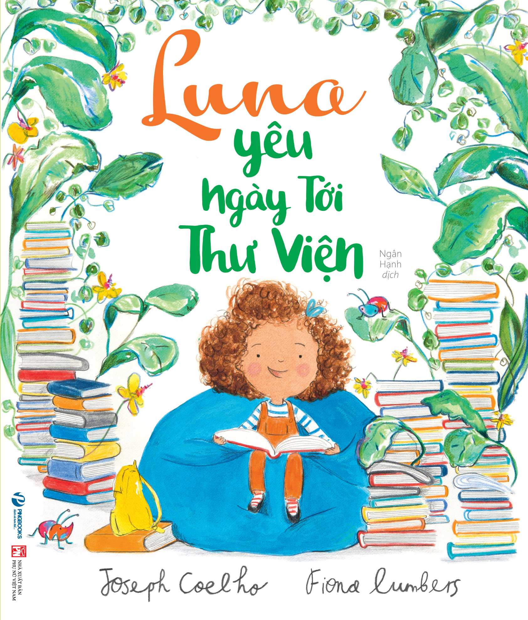 Sách cho bé - Luna yêu ngày tới thư viện - Truyện tranh dành cho trẻ từ 2 tuổi