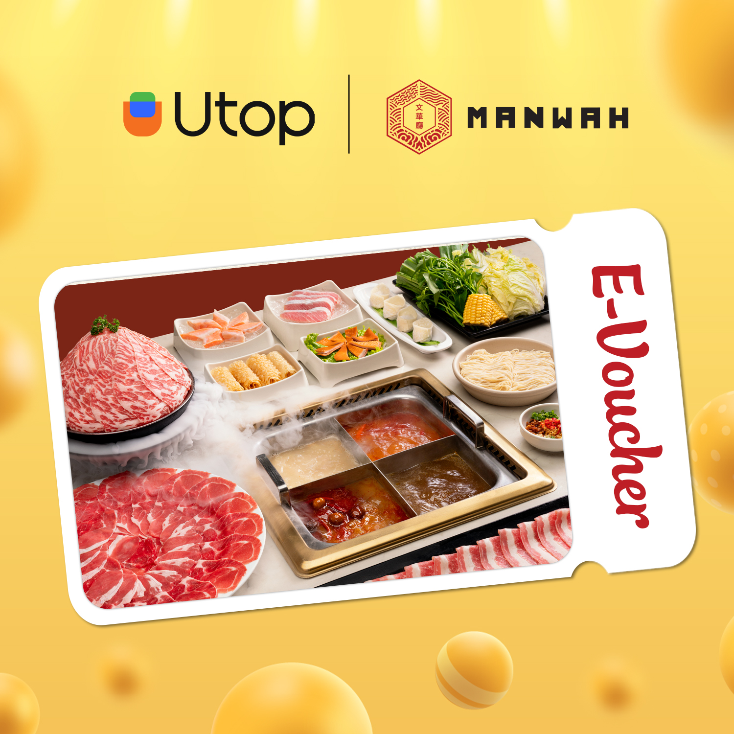 [Manwah | Utop] Evoucher tiền mặt trị giá 500.000 VNĐ áp dụng tại toàn bộ nhà hàng Manwah