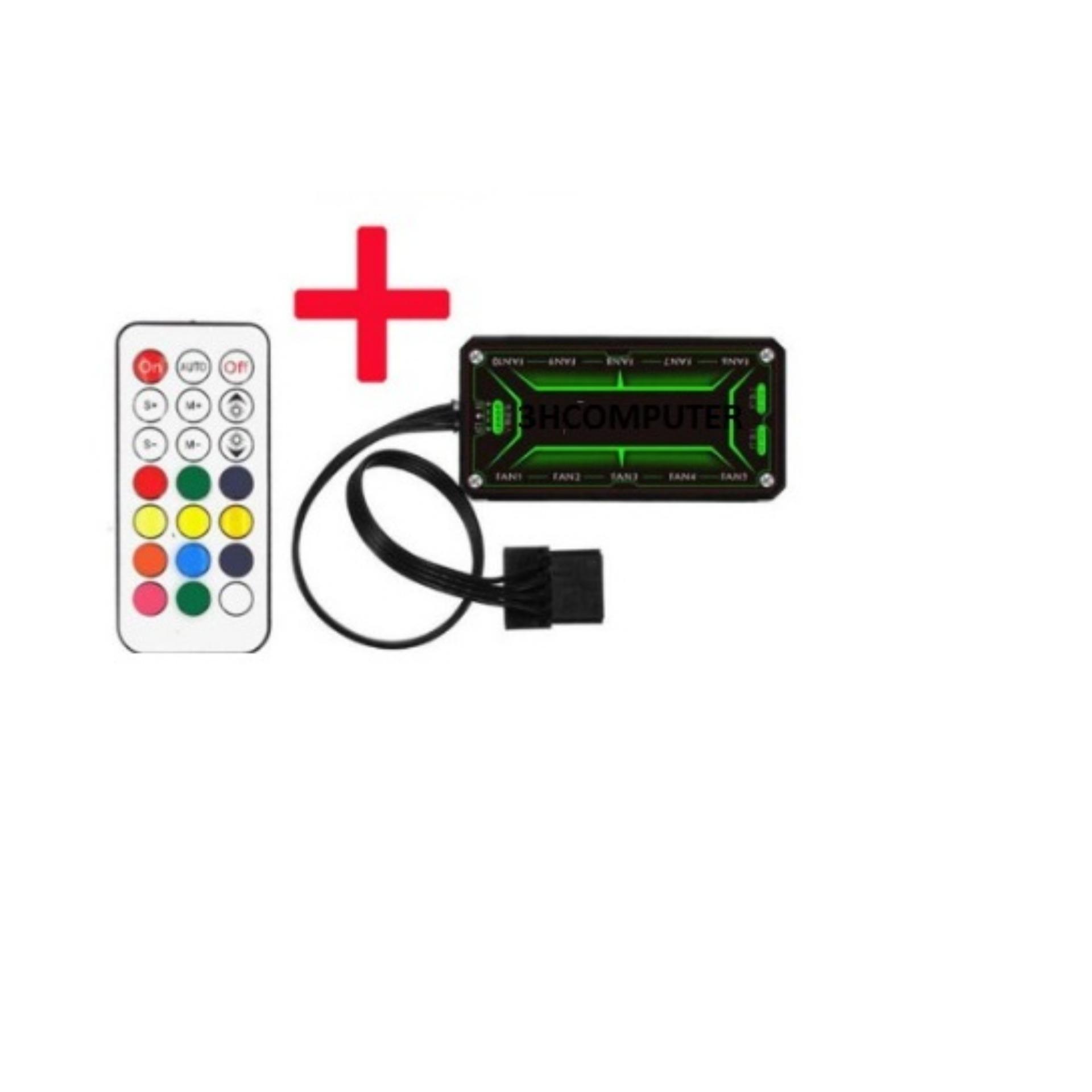 Bộ Hub Kết Nối Nguồn Và Điều Khiển Fan Led RGB