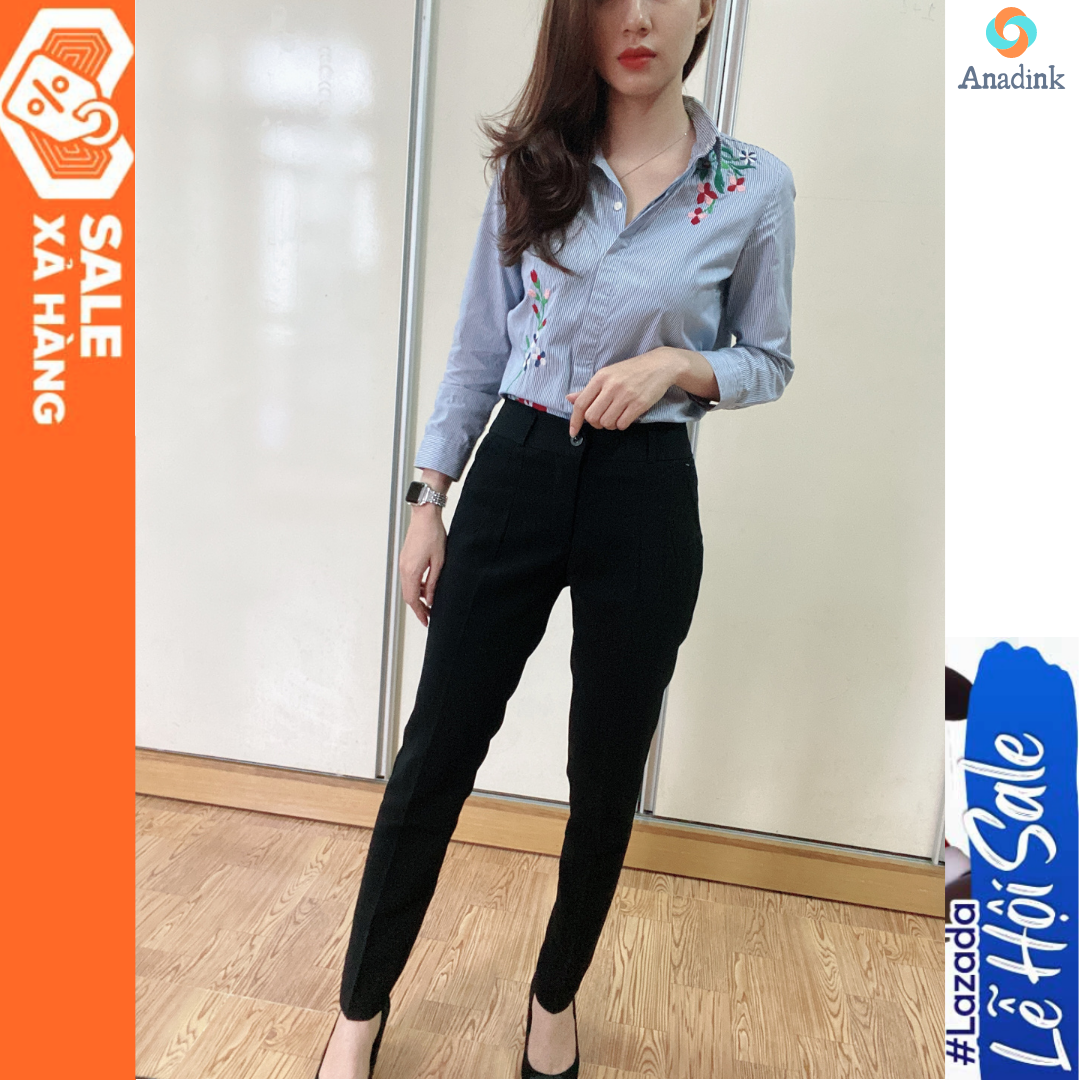 [HCM](Sales Xịn) Quần Tây Nữ Ống Ôm Chất Liêụ Vải Tuyết Mưa Mềm Mịn Cực Xinh