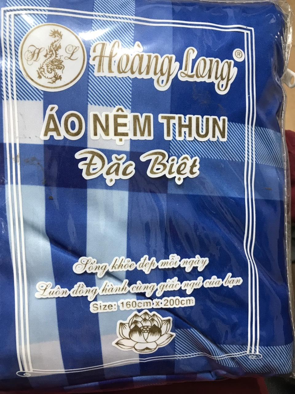Áo bọc nệm phẳng 10cm 2 mặt có khóa kéo thun lạnh Hàn Quốc cao cấp