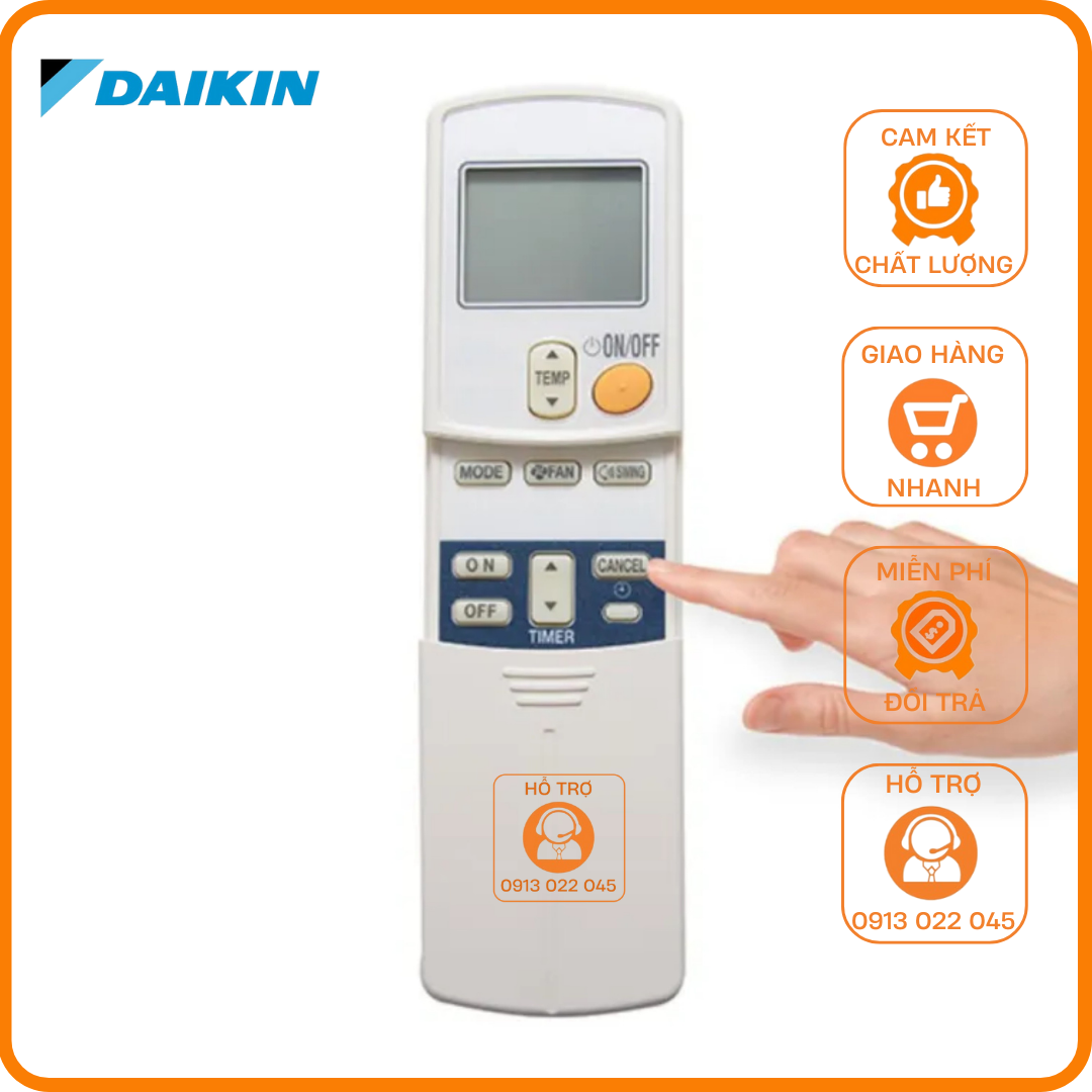 Điều khiển cho điều hòa Daikin 1 chiều cơ (không inverter)