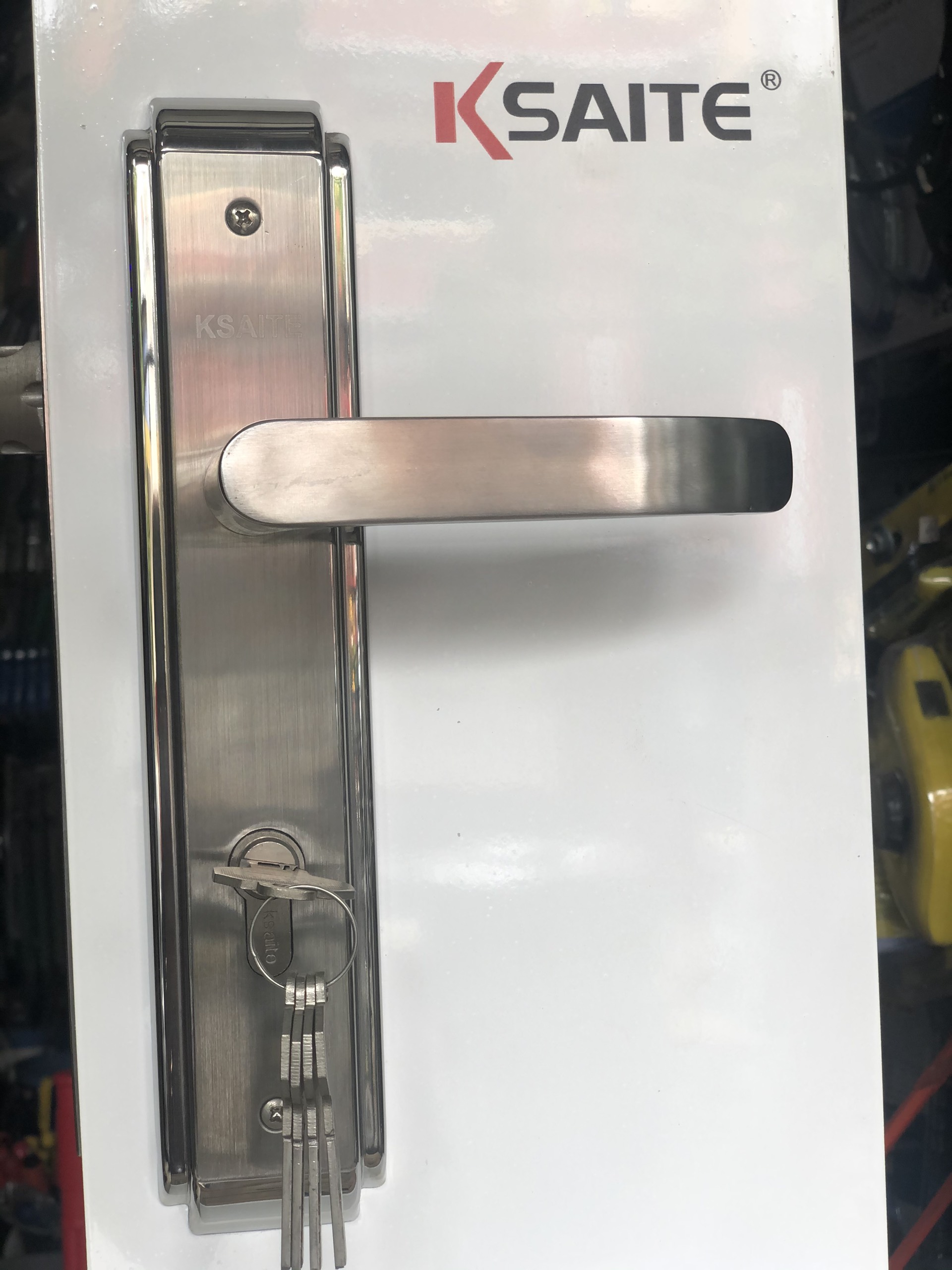 KHOÁ CỬA TAY GẠT KSAITE SUS 304