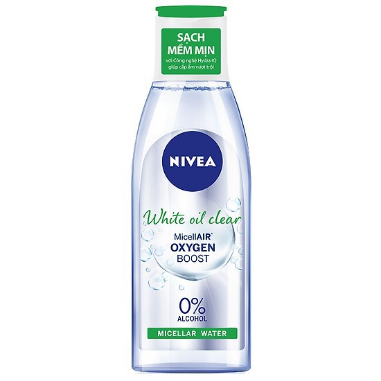 Nước tẩy trang giúp kiểm soát nhờn và mụn Nivea Make Up Clear 125ml sản phẩm tốt chất lượng cao và cam kết hàng như hình ảnh