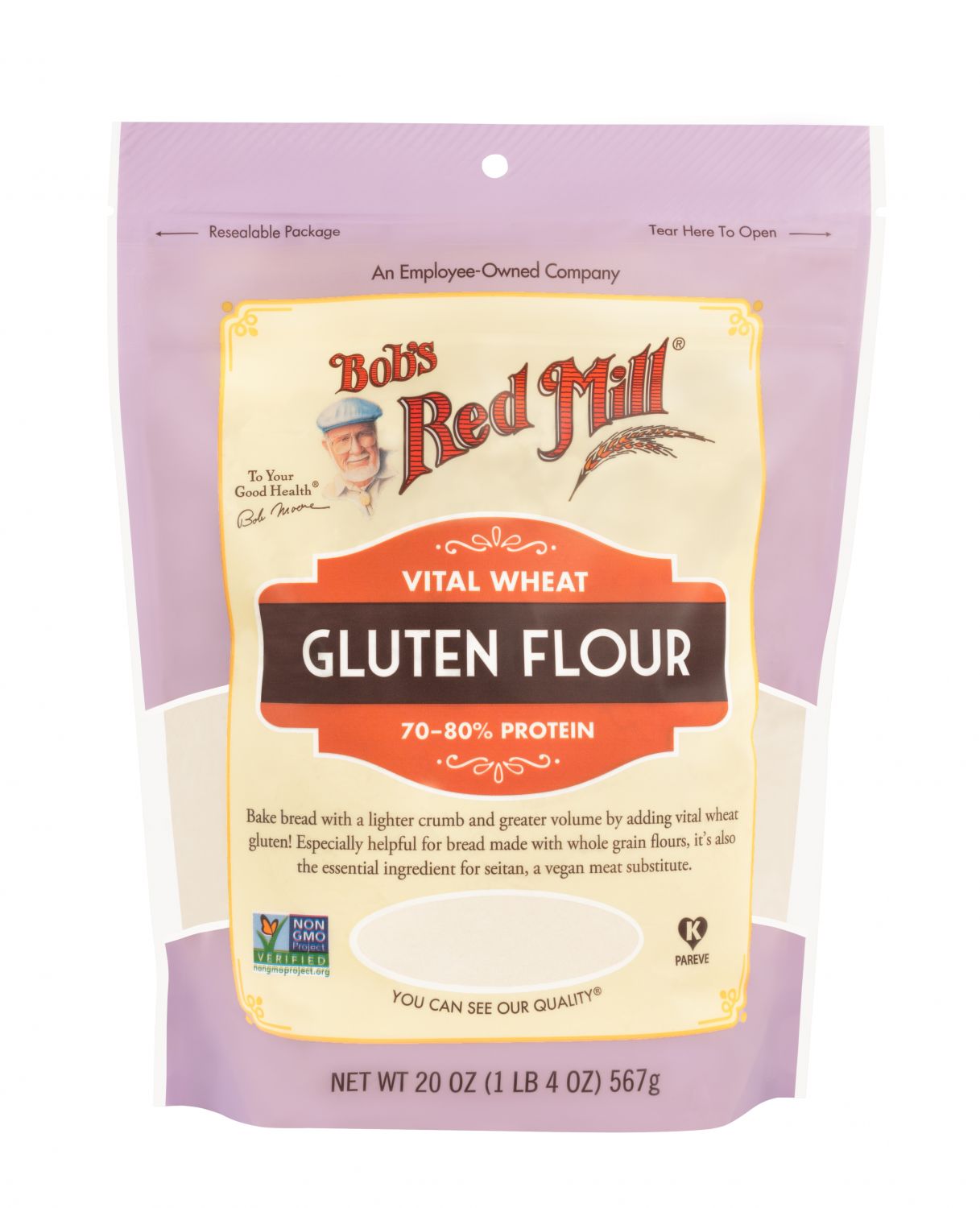 Bột mì căn vital wheat gluten Bob's Red Mill 567g