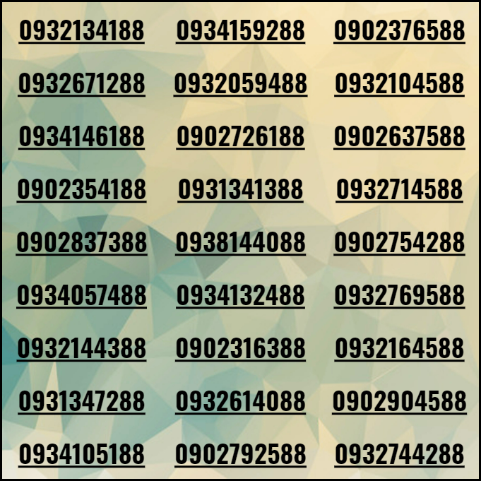 Sim đẹp phong thủy đầu 09 đuôi 88