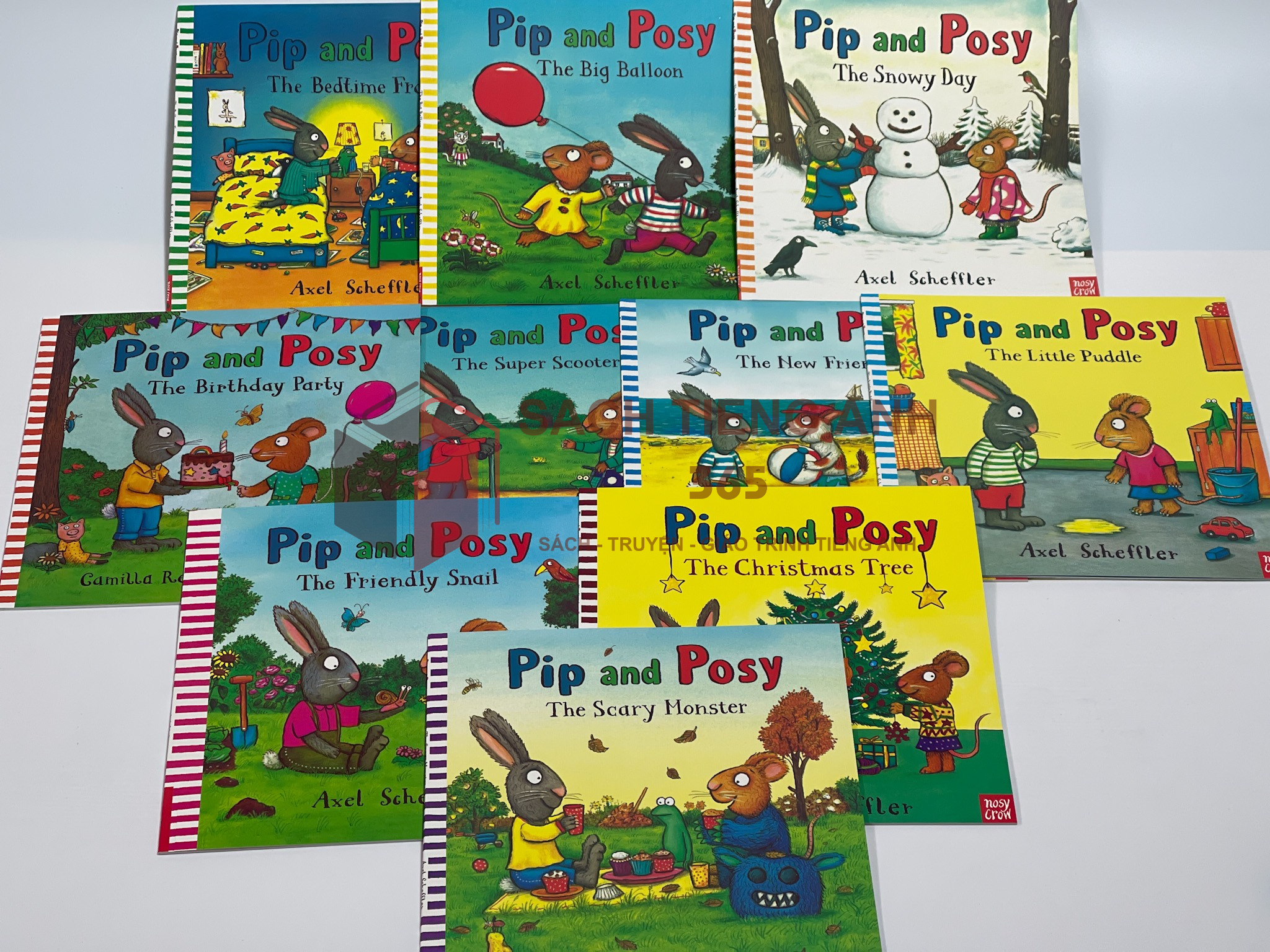 Pip And Posy Series – 10 Books + AUDIO | Bản Nhập Khẩu
