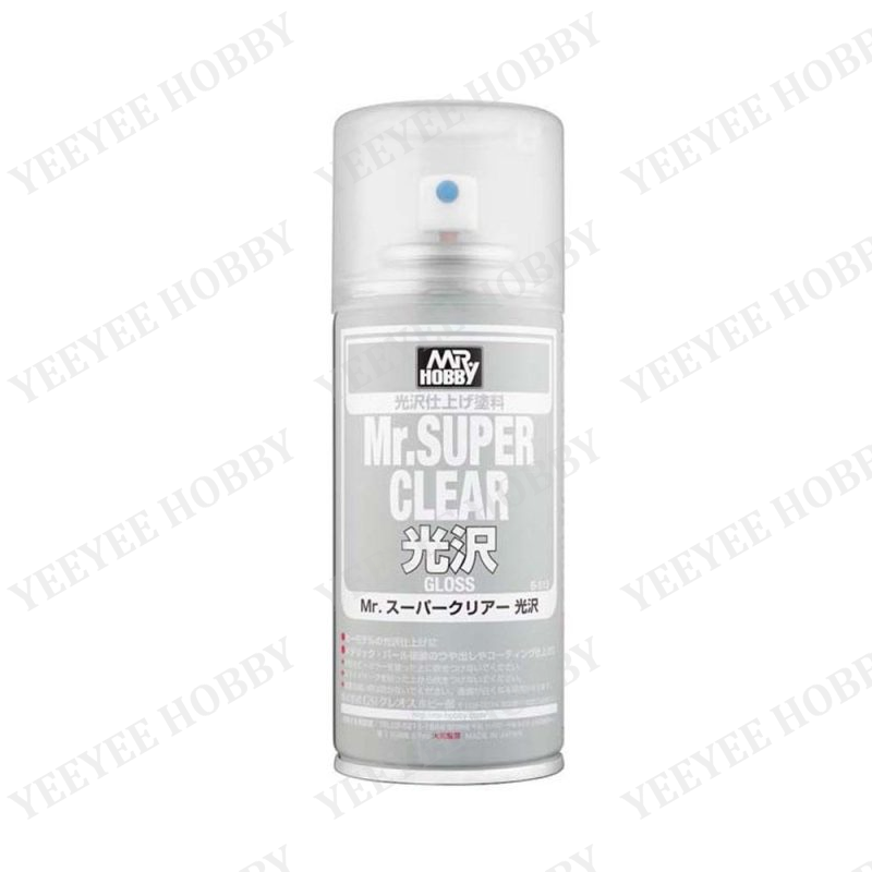 Bình Xịt Bảo Vệ Nhựa Mr Hobby SUPER CLEAR TOPCOAT