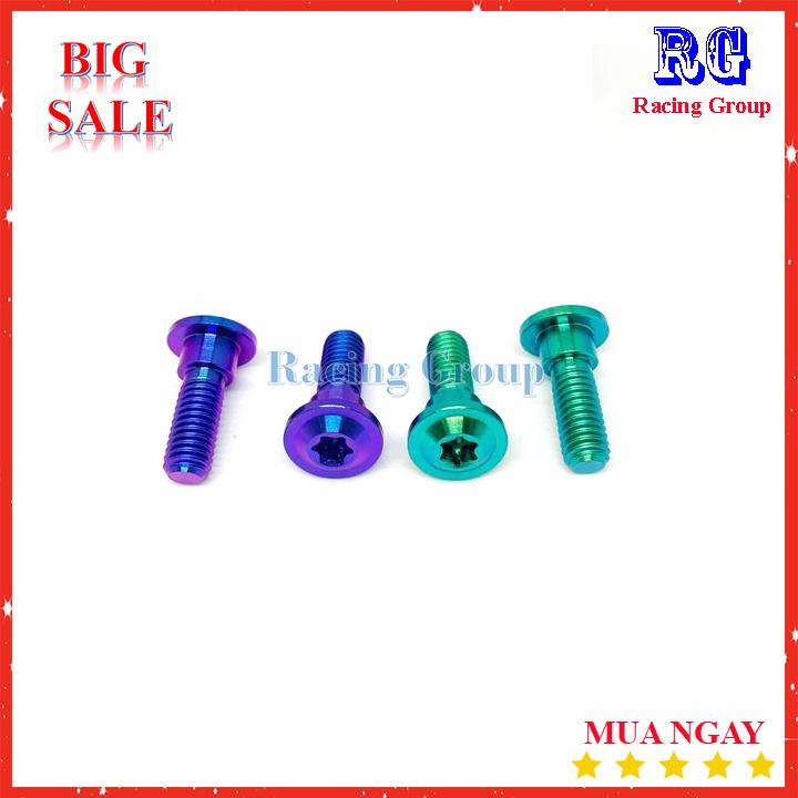 Ốc đĩa dĩa Titan Gr5 trang trí cho xe máy (giá 1 con)