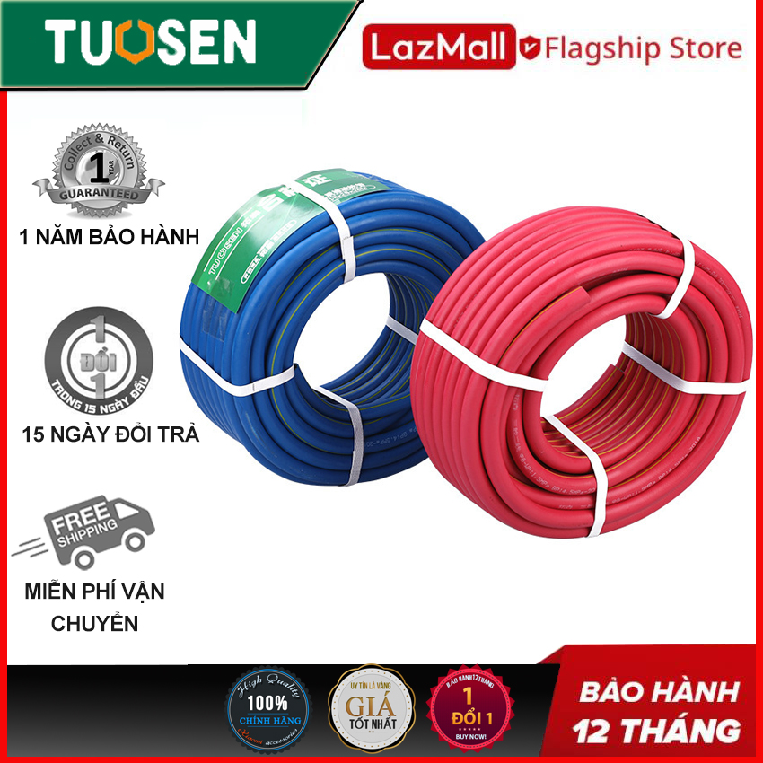 Ống dẫn khí oxy, khí axetyeln dài 26 mét tuosen