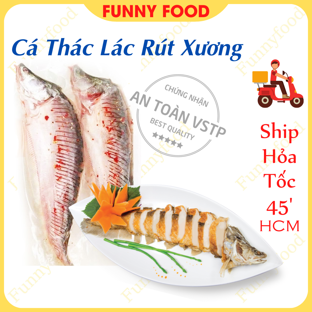 Cá Thác Lác Rút Xương [1 Con/350g] – Ướp Vị Vừa Ăn – [Ship Hỏa Tốc HCM] – Funnyfood