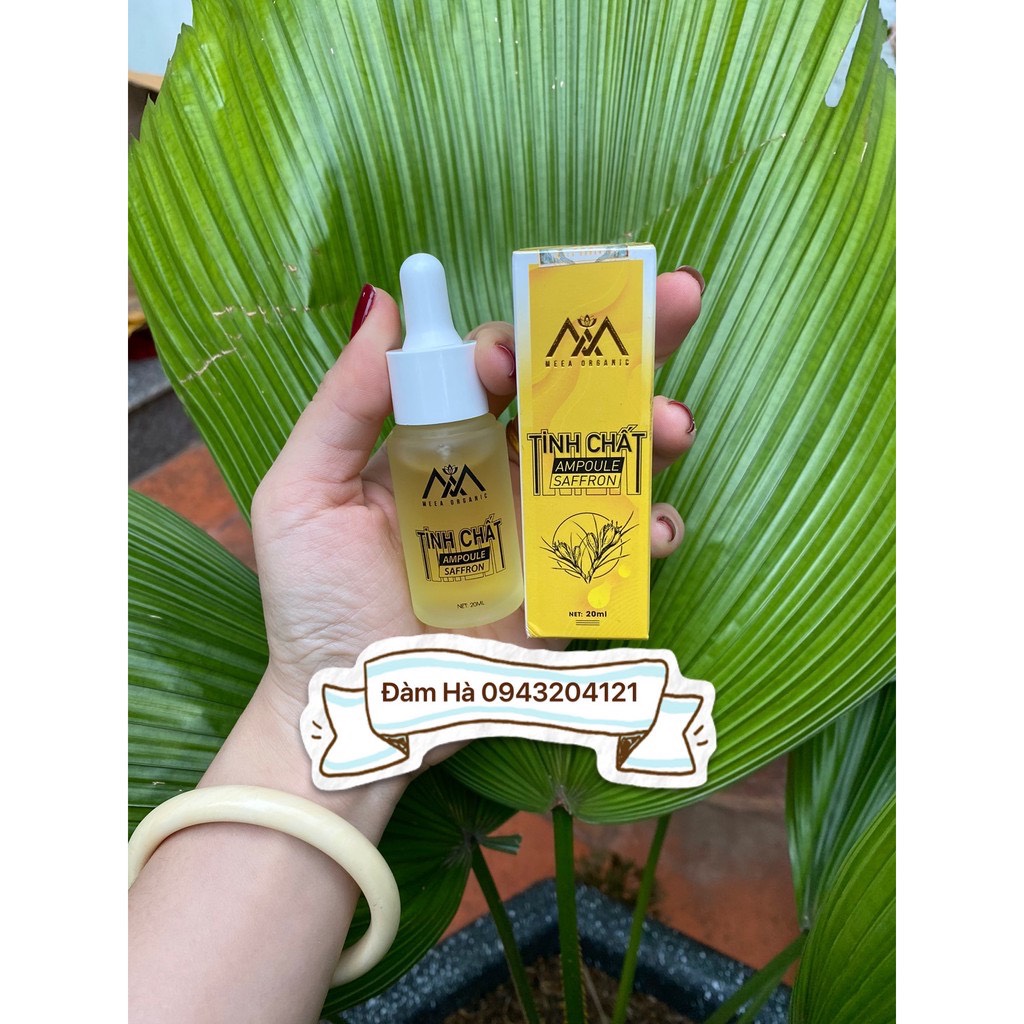 SERUM COLLAGEN CÁ HỒI - TINH CHẤT AMPOULE SAFFRON COLLAGEN MEEA ORGANIC
