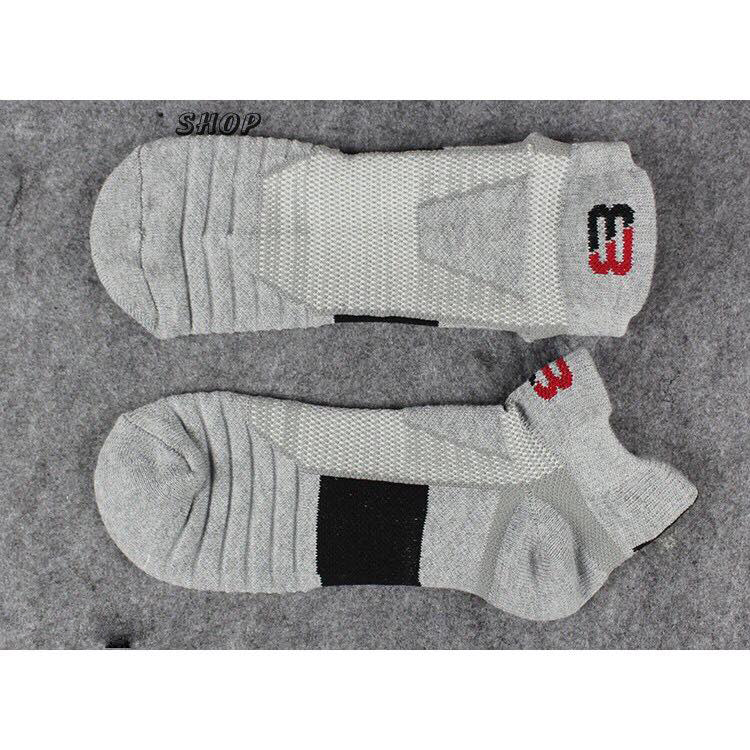 Set 2 đôi tất (vớ) thể thao nam cao cấp khử mùi kháng khuẩn