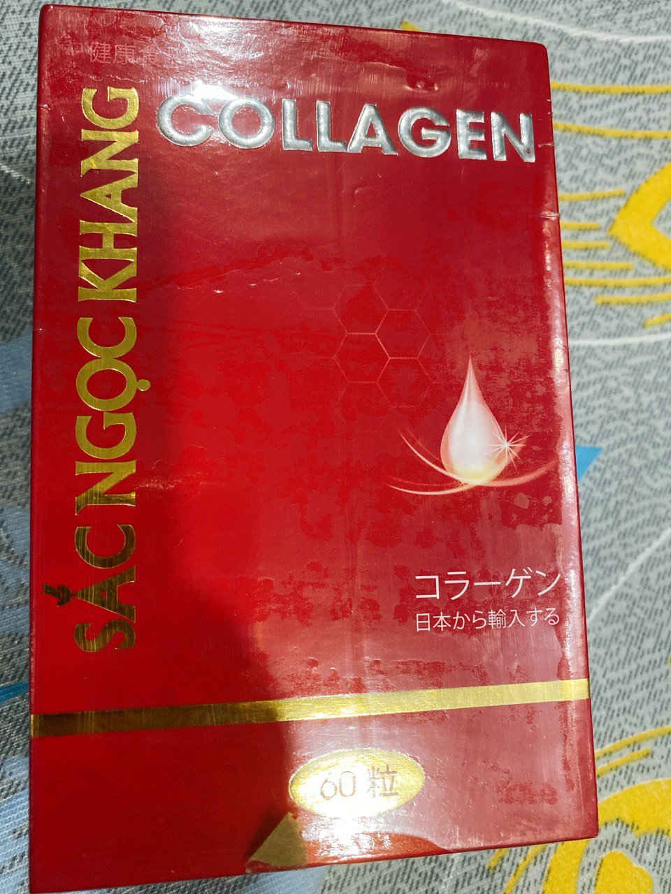 Collagen Sắc Ngọc Khang đỏ 60 viên