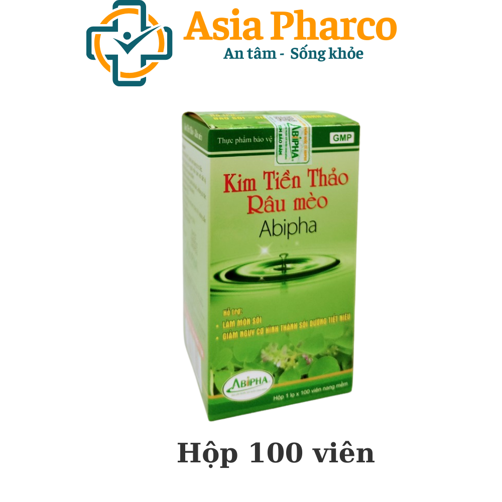 [HCM]Kim tiền thảo râu mèo- tiểu bí khó tiểu sỏi thận sỏi bàng quang sỏi mật sỏi niệu quản 100 viên