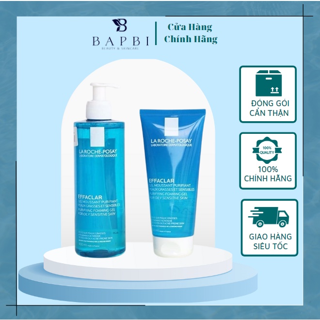 Sữa rửa mặt la roche posay effaclar 300ml foaming gel