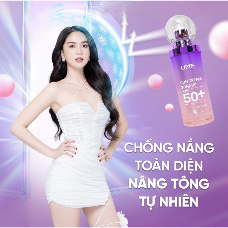 Kem Chống Nắng Nâng Tone UME NGỌC TRINH Phù Hợp Với Mọi Loại Da