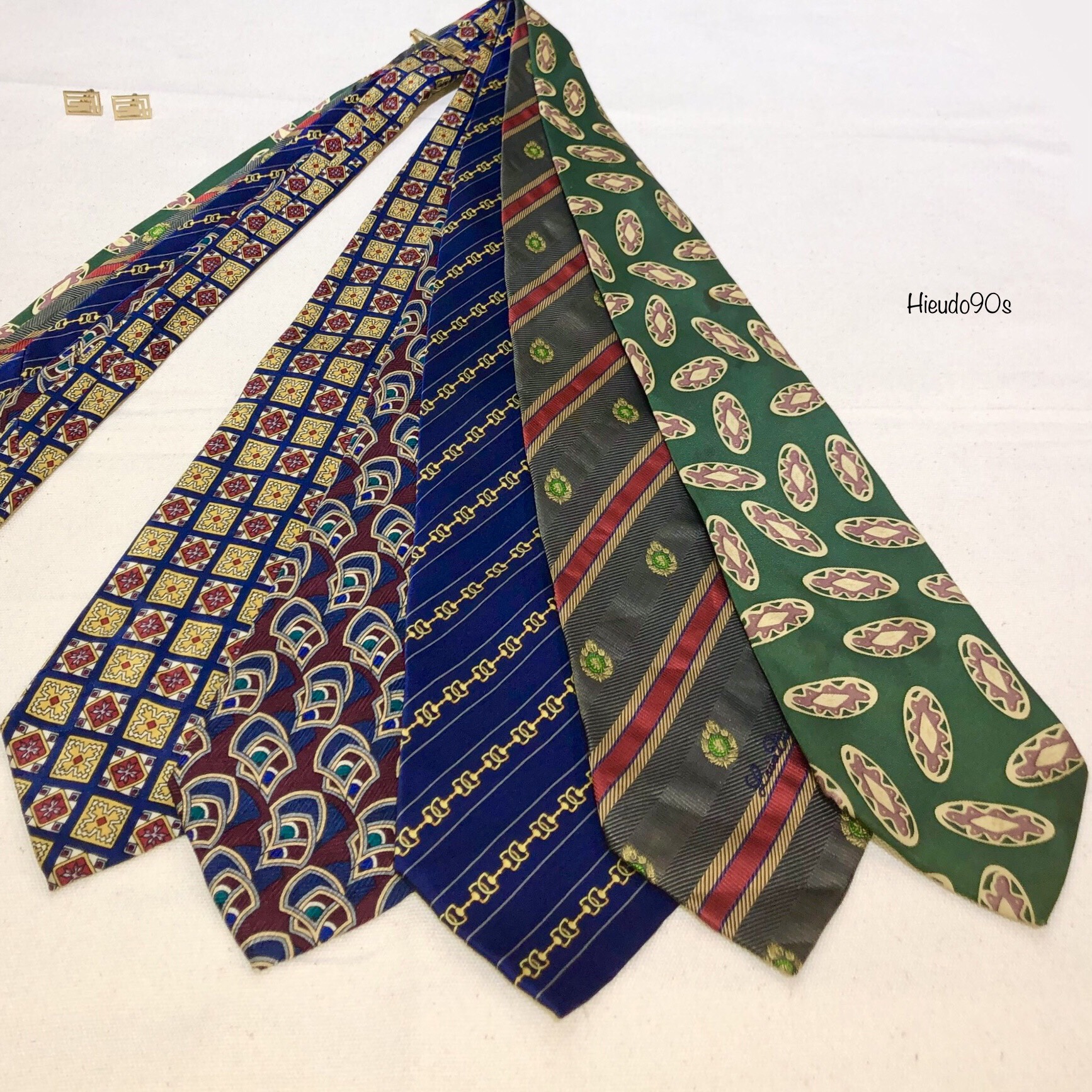 Cà vạt họa tiết cho nam cravat công sở bản nhỏ trung và to
