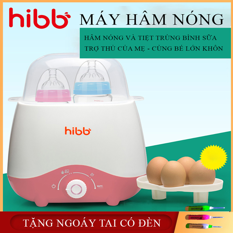 máy hâm sữa và thức ăn cho bé tiệt trùng 2 bình đa chức năng máy hâm sữa đa năng