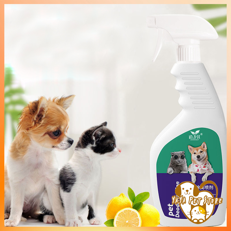 Chai xịt khử mùi cho thú cưng 500ML, Xịt Enzyme Sinh Học khử mùi cho chó mèo, thú cưng
