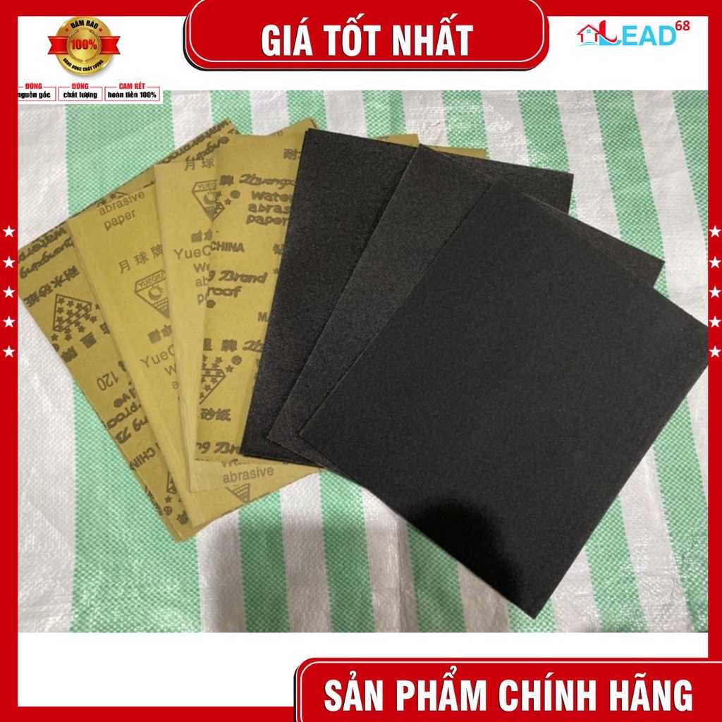 🌟[ TOP BÁN CHẠY ] Giấy nhám tờ , giấy giáp tờ , chà tường ,chà sơn ,chà gỗ giá rẻ💦