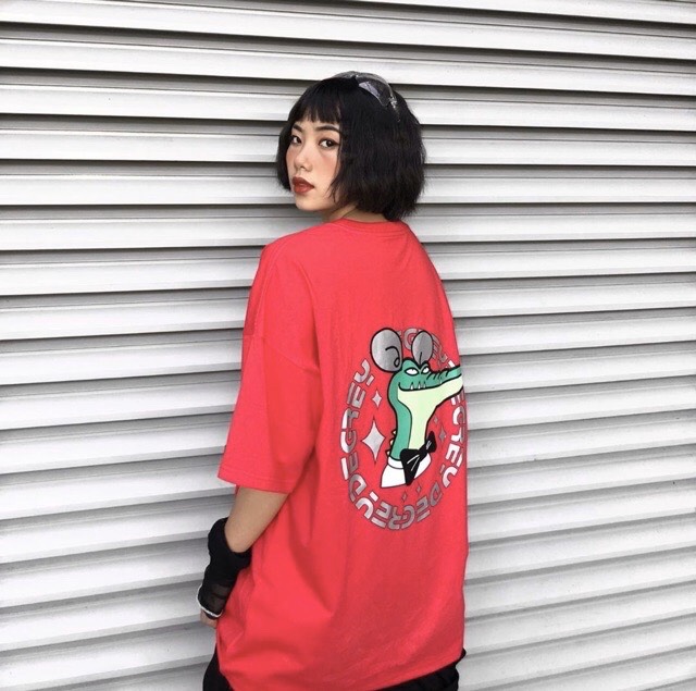 Áo thun smiling nam nữ DEGREY, áo thun cotton freesize