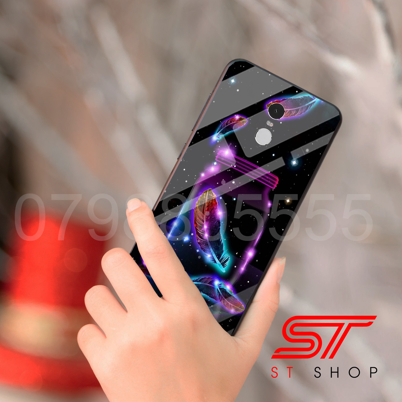 [ 6 Mẫu ] Ốp lưng kính cực đẹp cho Xiaomi Redmi Note 4 / Xiaomi Mi 5 Plus