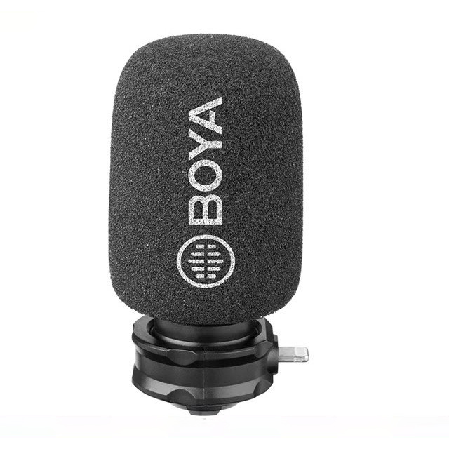 Micro thu âm cổng lightning cho Iphone | Boya BY-DM200