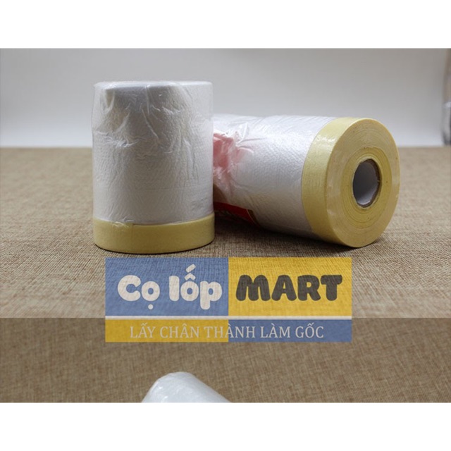 Nilon băng keo giấy bóng che chắn bụi sơn