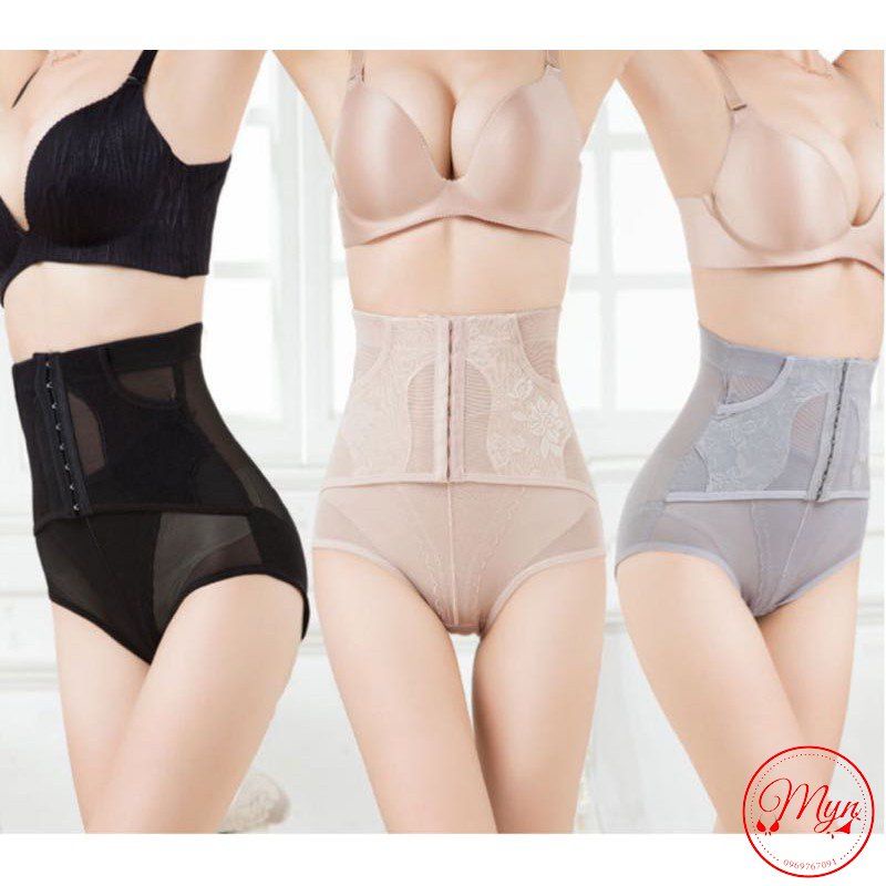 Quần gen nịt bụng có móc cài