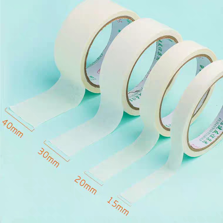 Băng dính keo giấy dùng để cố định giấy vẽ, chặn màu nước, acrylic, sơn dầu, dùng chặn sơn tường, băng dính viết