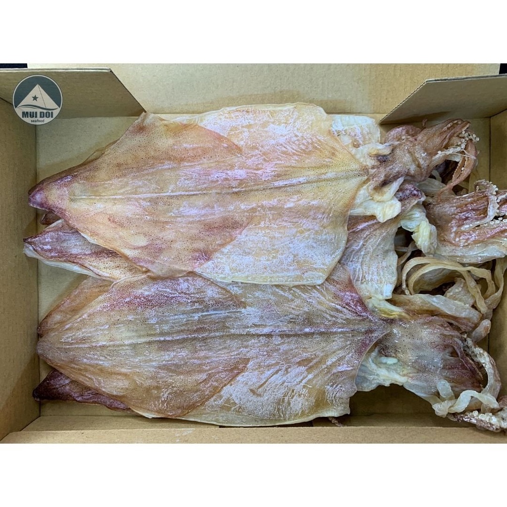 Mực khô câu nha trang size 15-20 con/1kg - mũi đôi đặc sản khánh hòa ,muidoi seafood