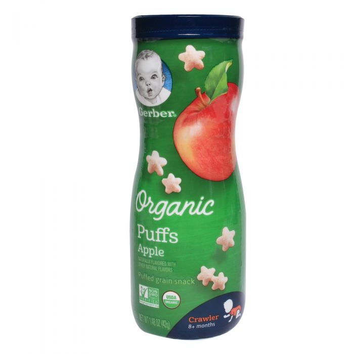 Gerber - Bánh gerber organic vị táo