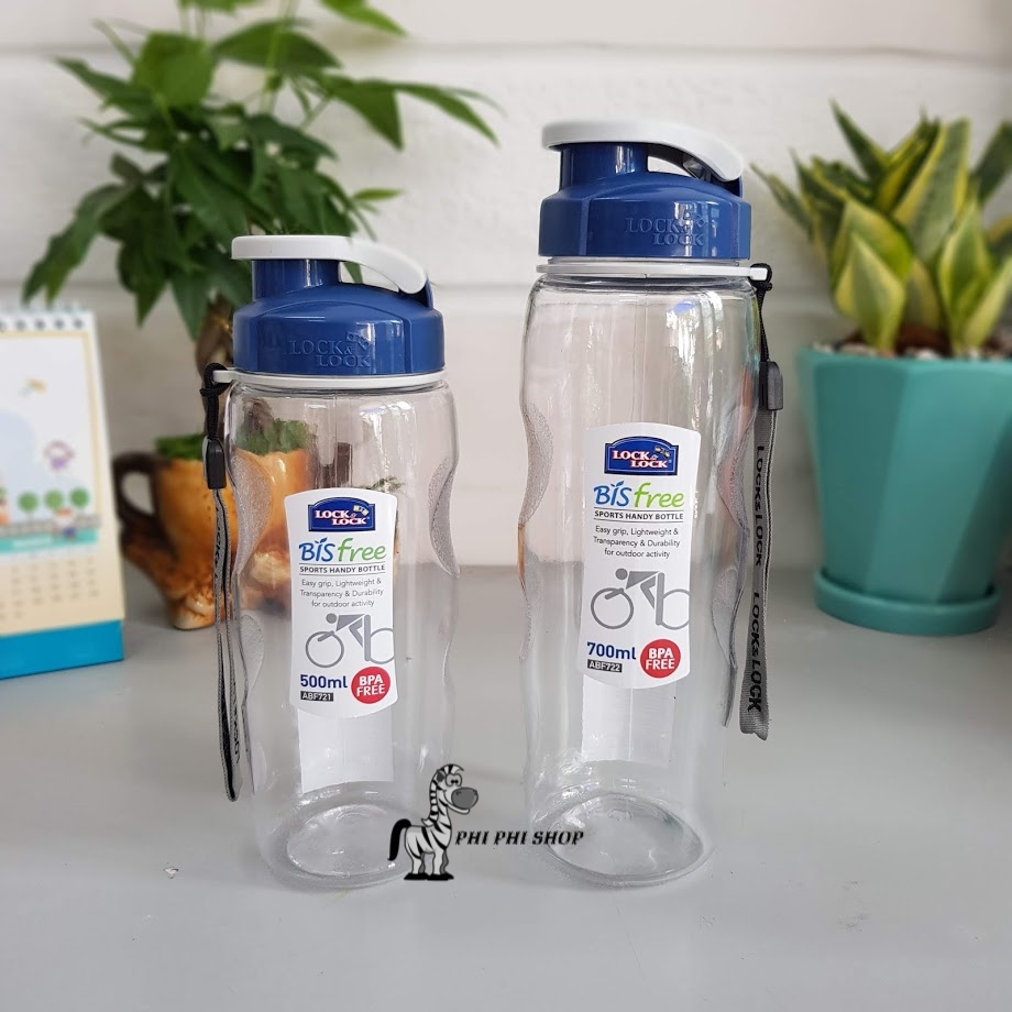 Bình nước thể thao lock&lock handy bottle 500ml abf721 700ml abf722