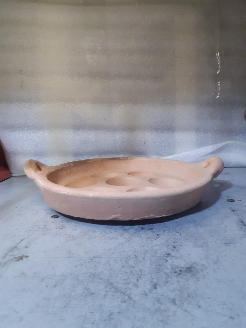 Khuôn đất nung 7 lổ không nắp