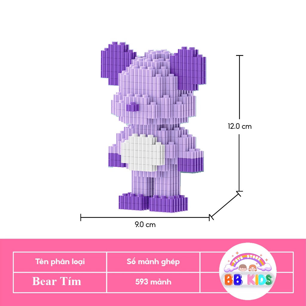 BBKIDS SHOP Bộ Đồ Chơi Mô Hình lắp ráp mini 3D Nhân Vật Toy Story Hoạt Hình Dễ Thương, Món Quà Hot Trend Tặng Noel Đáng Yêu Cho Bé