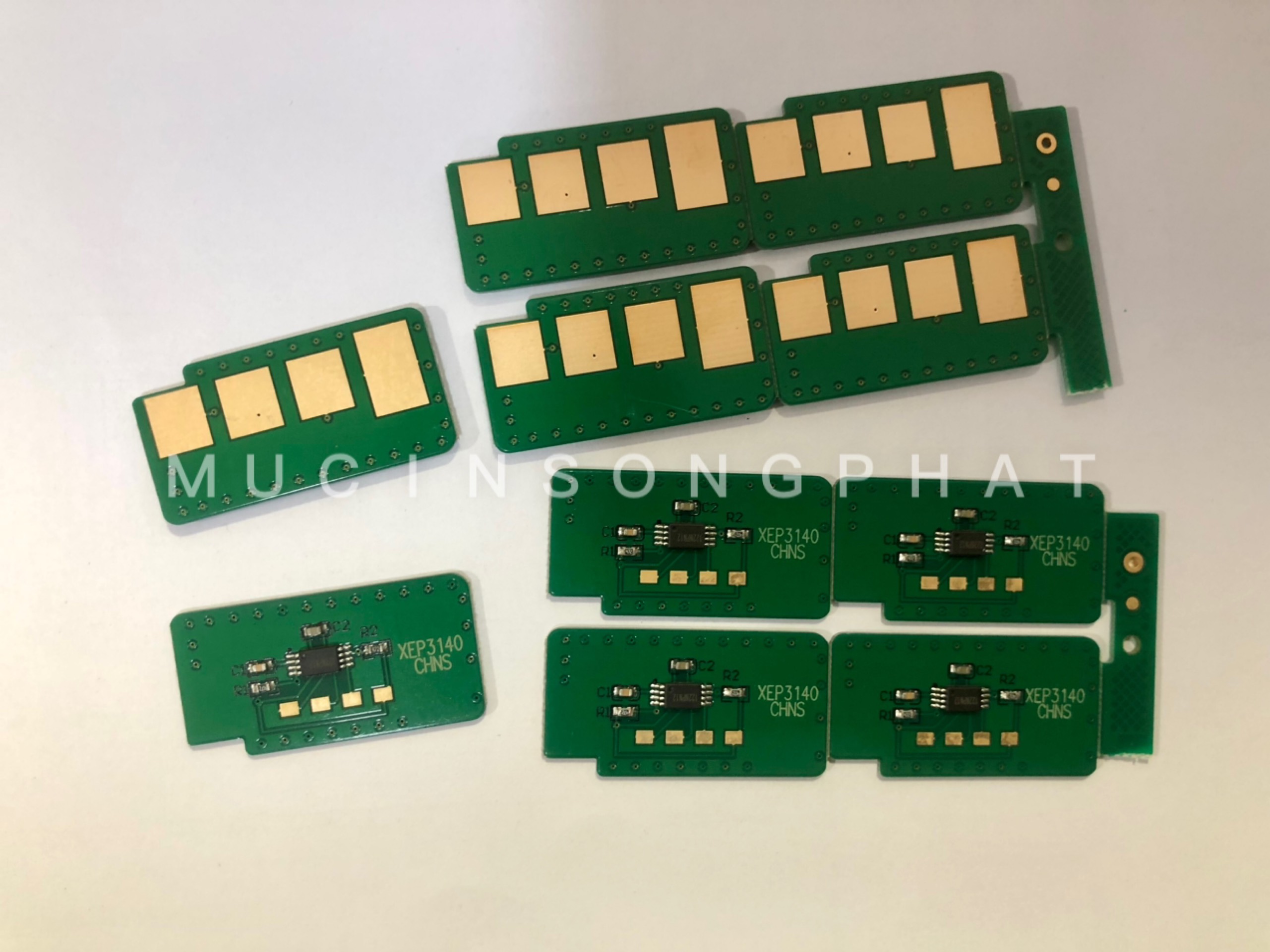 Combo 2 con Chip máy in Xerox  3140-3155-3160