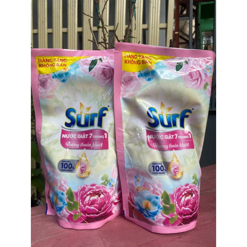 1 túii nước giặt surf 350g/túi