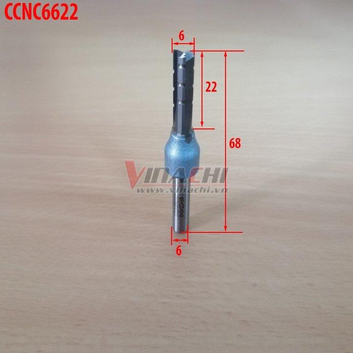 MŨI CẮT CNC TIDEWAY 3 CÁNH CỐT 6MM