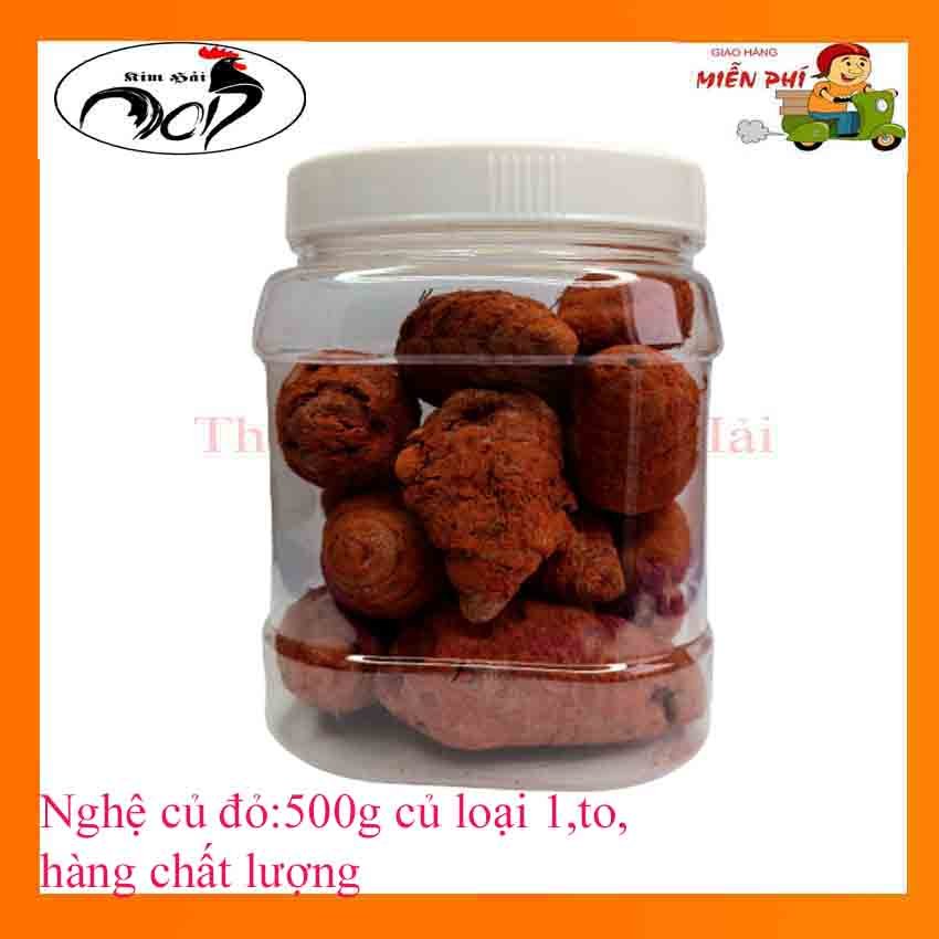 Nghệ đỏ(củ) 0,5kg dành cho gà đá.