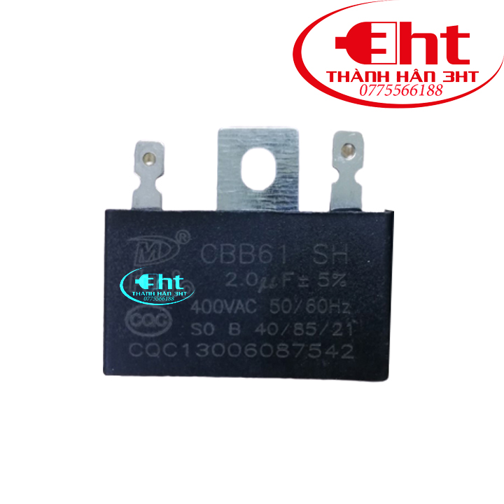 Tụ quạt cbb 2uf & 1.5uf
