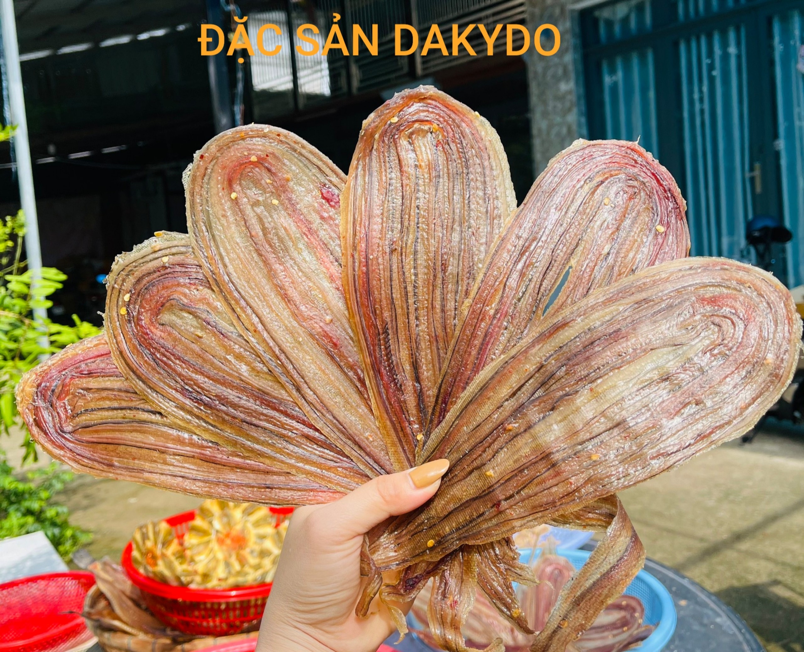 Khô rắn thiên nhiên 1kg thương hiệu đặc sản Dakydo ăn là ghiền