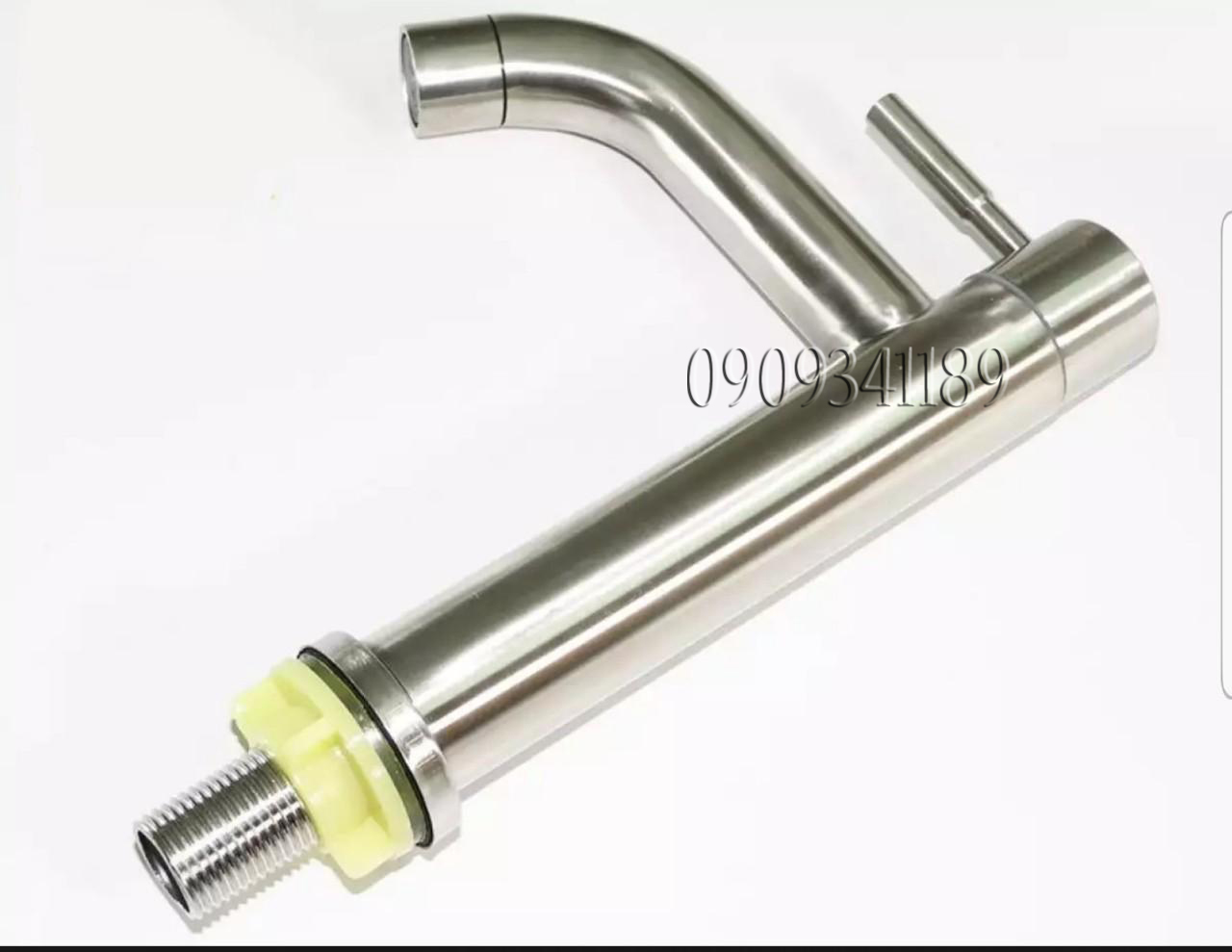 Vòi lavabo lạnh inox sus 304