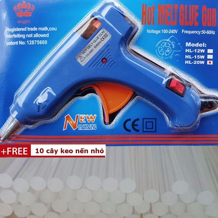 Súng bắn keo G-STAR công suất chuẩn 20w / 60w cho thời gian làm nóng nhanh chóng sẽ đáp ứng tốt mọi nhu cầu thi công lắp đặt của bạn