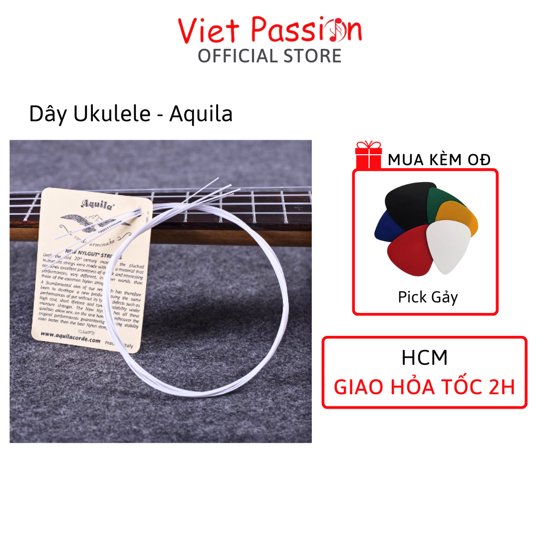 Dây đàn ukulele Aquila chất lượng Viet Passion HCM