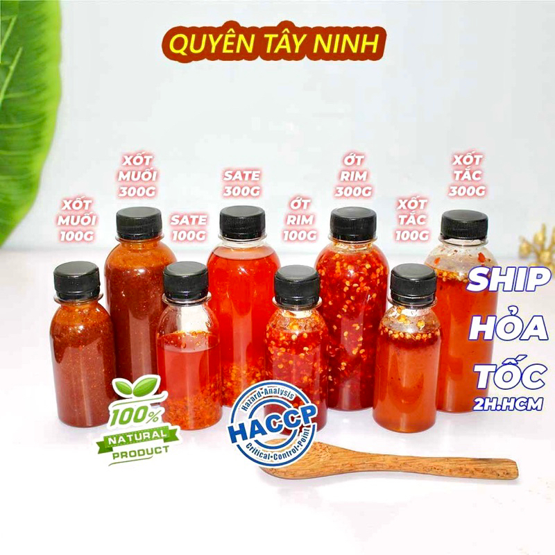 Hũ topping các loại gia vị - sate, đậu , bơ, ruốc, tỏi phi